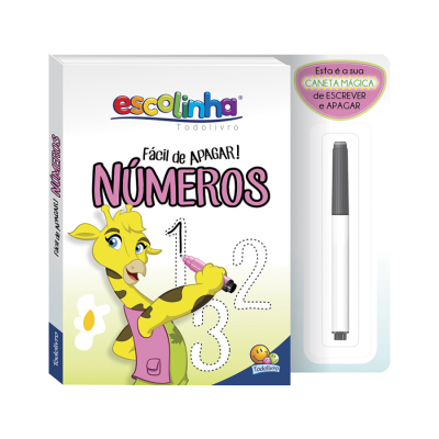 Livro Facil De Apagar: Numeros Todolivro