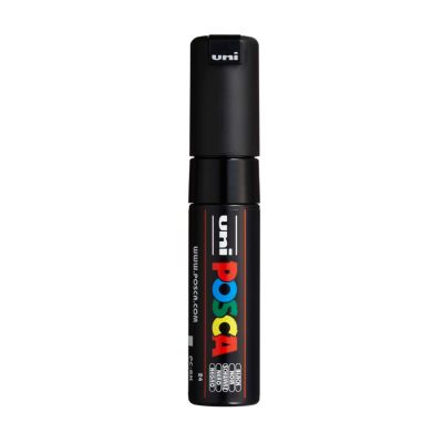 Caneta Posca Pc-8k Preto Uniball