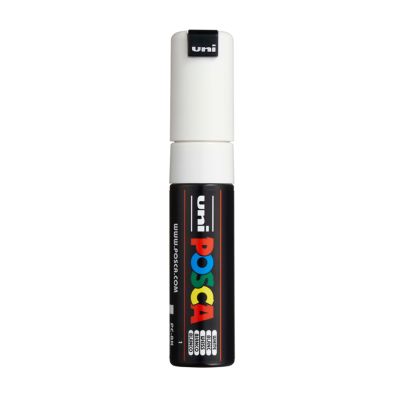 Caneta Posca Pc-8k Branco Uniball