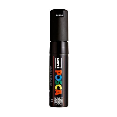 Caneta Posca Pc-7m Preto Uniball