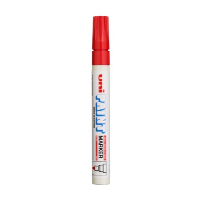 Caneta Marcador Permanente Uni Paint Marker Px-20 Vermelho Uniball