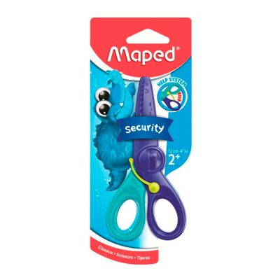 Tesoura Escolar 12cm Kidipulse Jacare 472112 Maped