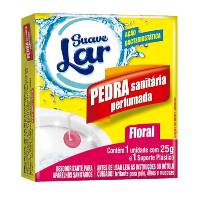Pedra Sanitaria Floral 25g Suavelar