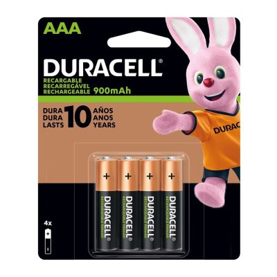Pilha Recarregavel Aaa 900mah C/4 Un Duracell