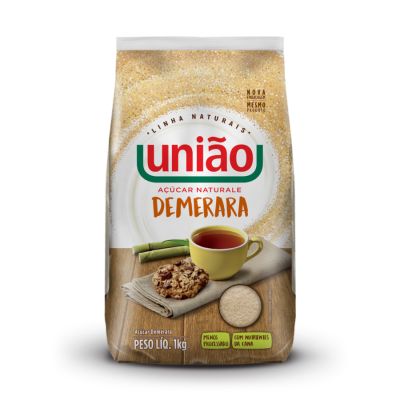 Acucar Naturale Demerara 1kg Uniao
