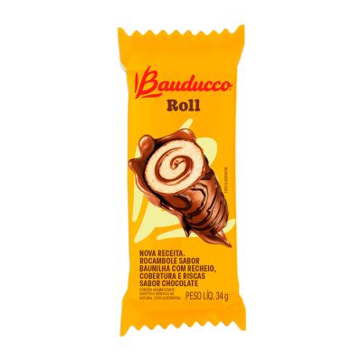 Bolinho Roll Chocolate 34g Bauducco