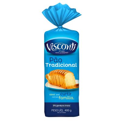 Pao De Forma Tradicional 400g Visconti