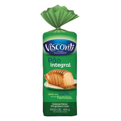 Pao De Forma Integral 400g Visconti