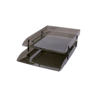 Caixa Correspondencia Dupla Articulavel Fume Dello 3043.i.