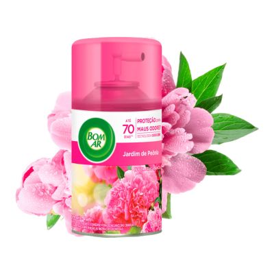 Refil Odorizador Bom Ar Freshmatic Jardim De Peonia 250ml
