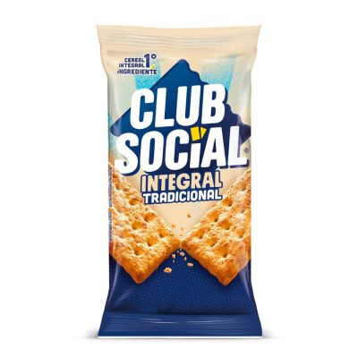 Biscoito Club Social Integral Tradicional 144g Ww