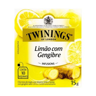 Cha Misto Limao Gengibre Twinings 15g