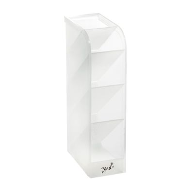 Organizador Multiuso Vertical Branco Translucido Or5000 Brw