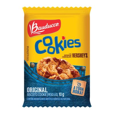 Biscoito Cookies Original 10g Bauducco