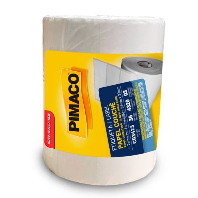Etiqueta Adesiva Couche 34x23 Cr3423 C/ 4.320 Pimaco