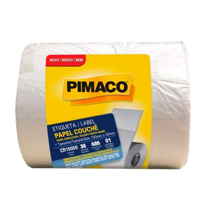 Etiqueta Adesiva Couche 100x50 Cr10050 C/686 Pimaco
