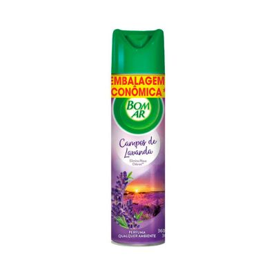 Odorizador De Ar 360ml Campos De Lavanda Bom Ar