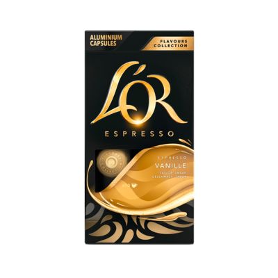 Capsula Cafe Espresso L'or Baunilha 52g C/10 Unidades