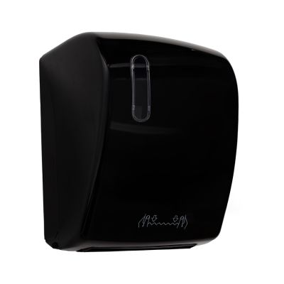 Suporte P/ Papel Toalha Bobina Preto Auto Corte 200m Orion T204bk