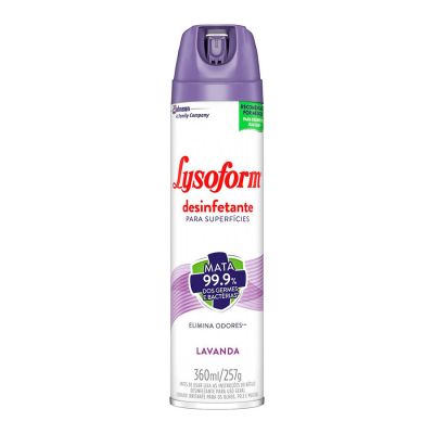 Desinfetante Aero 360ml Lavanda Lysoform