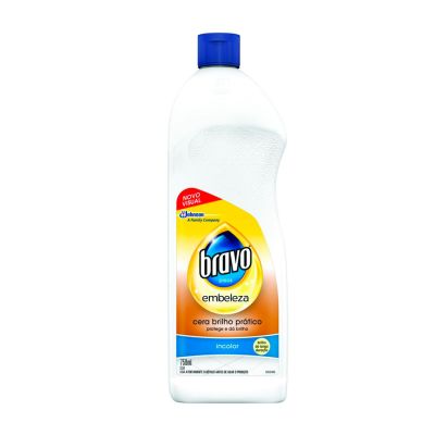 Cera Liquida Incolor 750ml Bravo