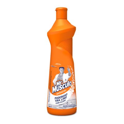 Limpador Banheiro Tira Limo C/ Cloro 500ml Mr Musculo