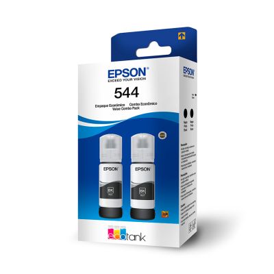 Refil De Tinta Epson T544120 C/2 Unidades Preto Original