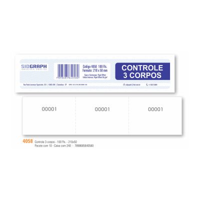 Guia Comercial Comando 3 Corpos 100fls 210x50 4058 Sidgraph