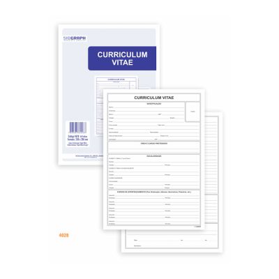 Guia Comercial Curriculum Vitae C/ Foto 50fls 208x288 4028 Sidgraph