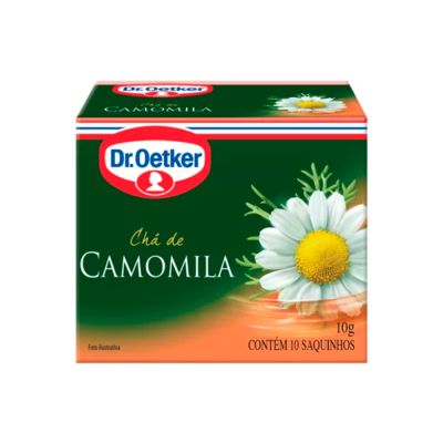Cha Camomila C/10 Saquinhos 10g Dr. Oetker