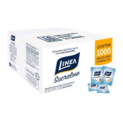 Adocante Po Sucralose Cx C/ 1000 Saches 6g Linea