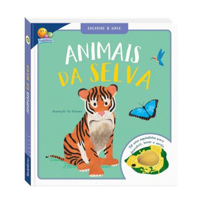 Livro De Uma Espiadinha! Encontre & Sinta: Animais Da Selva Todolivro Ww