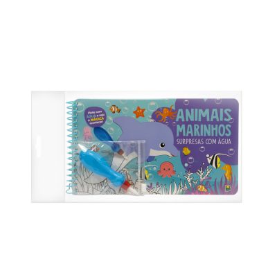 Livro Surpresa Com Agua I: Animais Marinhos Todolivro