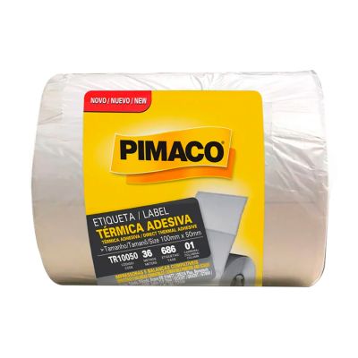 Etiqueta Adesiva Termica 100x50 Tr10050 C/686 Pimaco