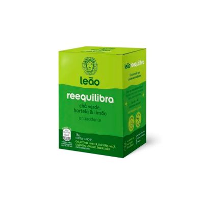 Cha Funcional Reequilibra C/10 Saquinhos Envelopados Leao