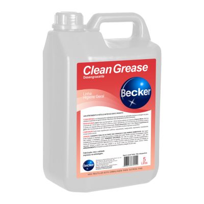 Desengraxante E Detergente Clean Grease 5l Pa1023 Becker