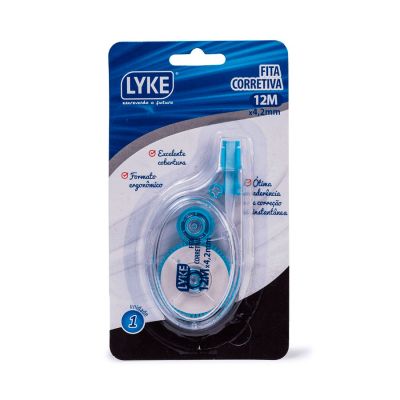 Corretivo Fita 4,2mm X 12m Blister Lyke