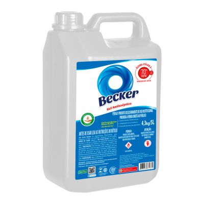 Alcool Gel Fresh 70% 5l Pa2114 Becker