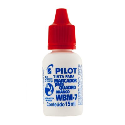 Tinta Reabastecedor Marcador Quadro Branco Wbm-7 Vermelho Pilot