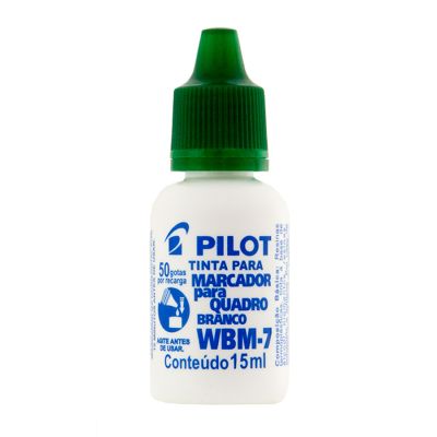 Tinta Reabastecedor Marcador Quadro Branco Wbm-7 Verde Pilot