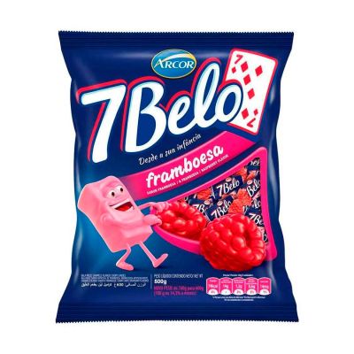 Bala Framboesa 7 Belo Arcor 500g