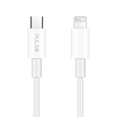 Cabo Para Smartphone Usb-c Para Lightning C/1,2m Branco Wi430 Pulse