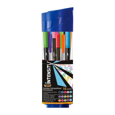 Kit Caneta Intensity Fine C/15 Bic