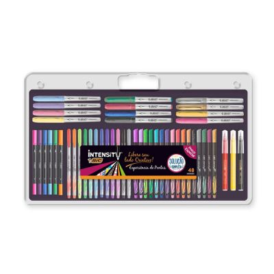 Kit Lettering Marcador Permanente Intensity C/48 Bic