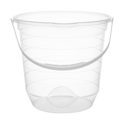 Balde Plastico 7,5l Transparente Jaguar 0518