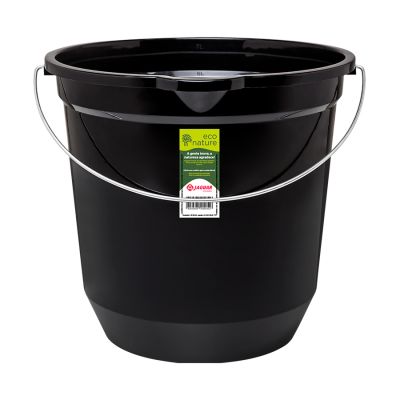 Balde Plastico Eco 7,5l Preto Jaguar 3086