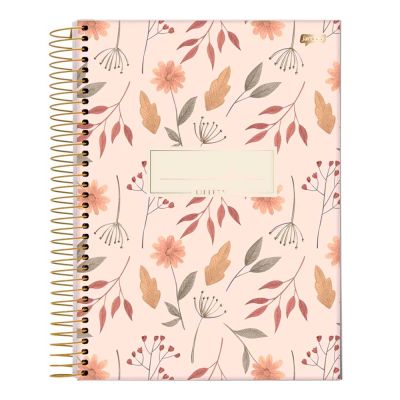 Caderno Linguagem Capa Dura 1/4 80fls Liberty Jandaia