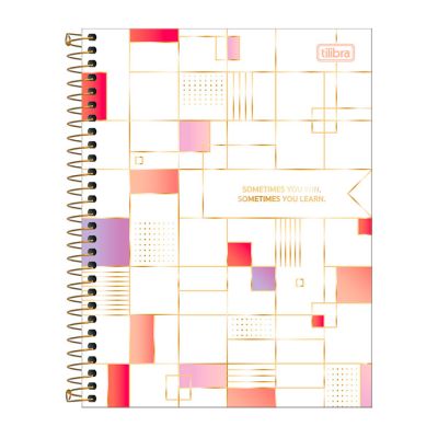Caderno Colegial Capa Dura 1x1 80fls Midtown Tilibra