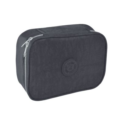 Estojo Escolar Grande C/ Divisoria Preto P100 Ac Bag