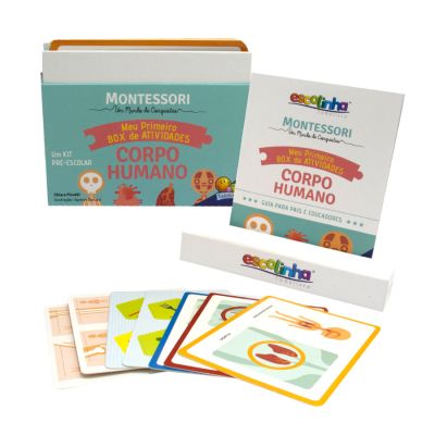 Livro Escolinha Montessori Meu Primeiro Box De Atividades: Corpo Humano Todolivro